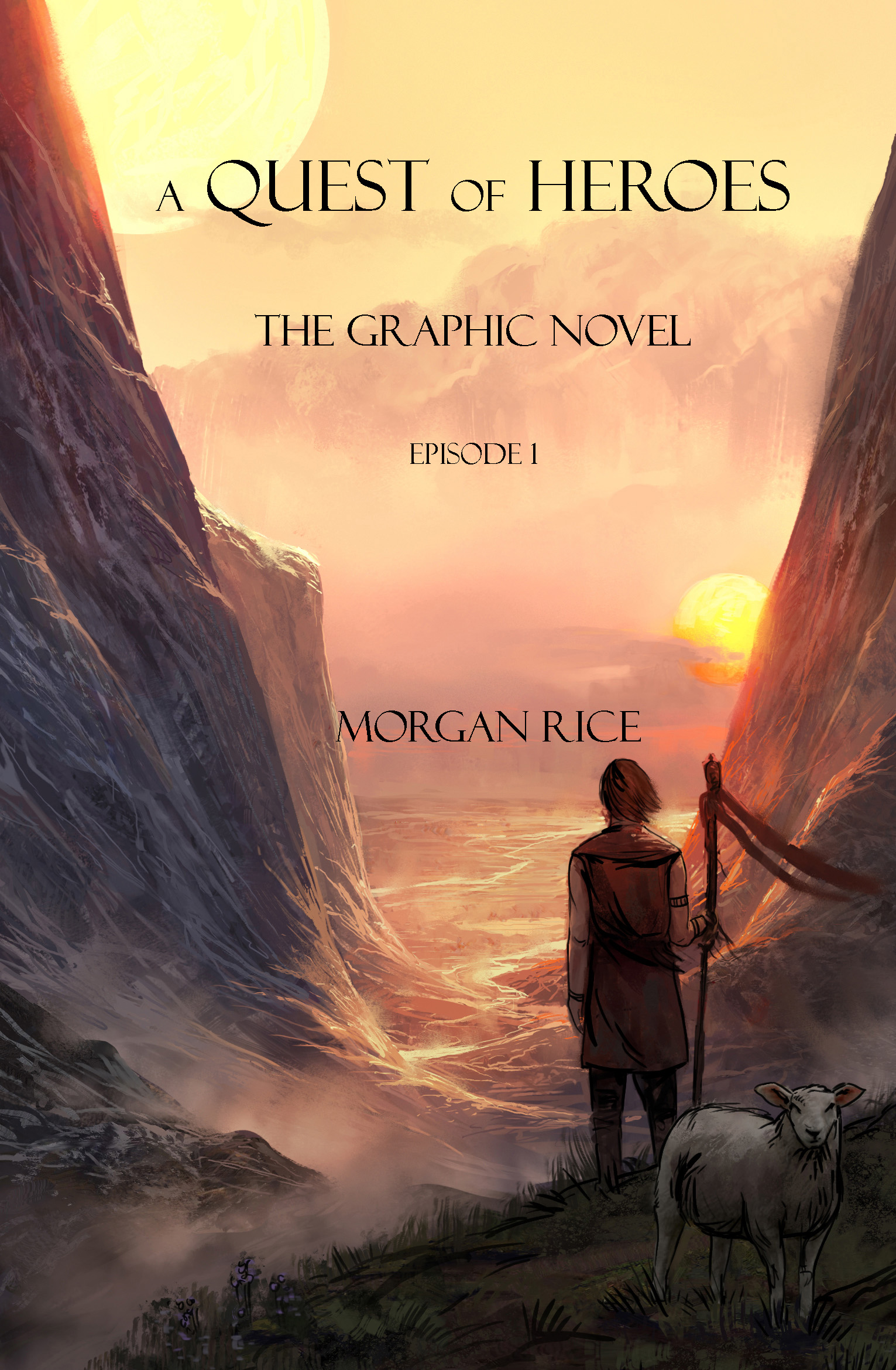 Обложка книги «A Quest of Heroes: The graphic novel. Episode 1»
