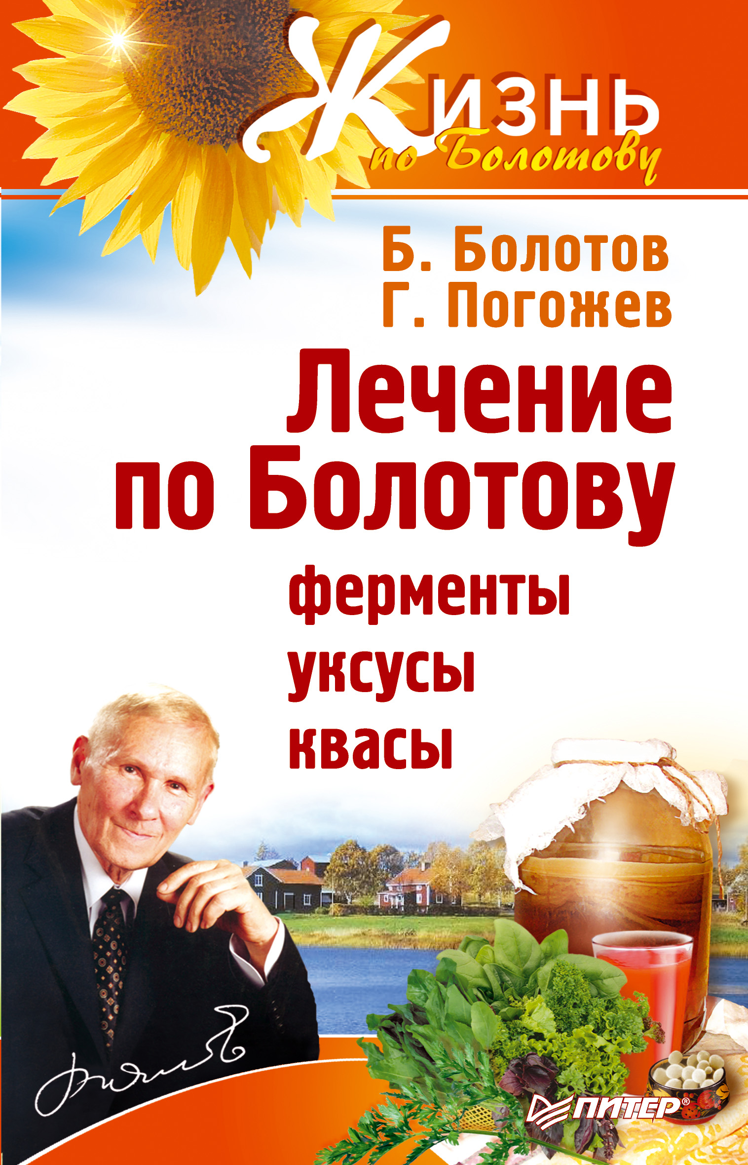 Обложка книги «Лечение по Болотову: ферменты, уксусы, квасы»