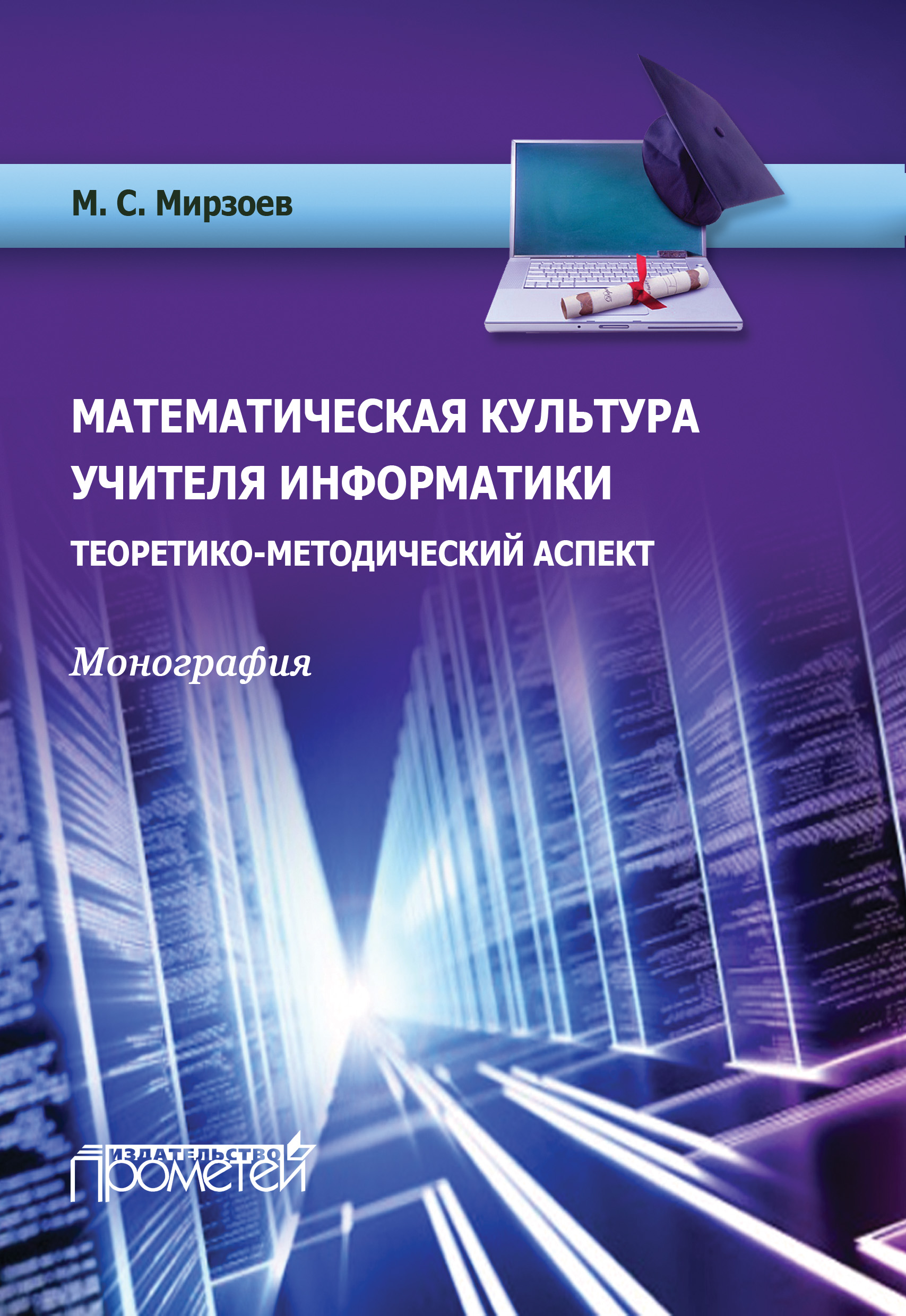 Обложка книги «Математическая культура учителя информатики. Теоретико-методический аспект»