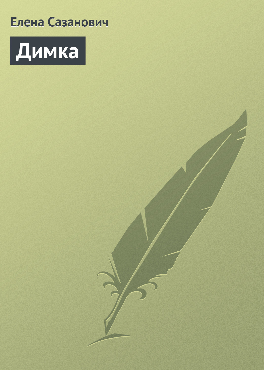 Обложка книги «Димка»