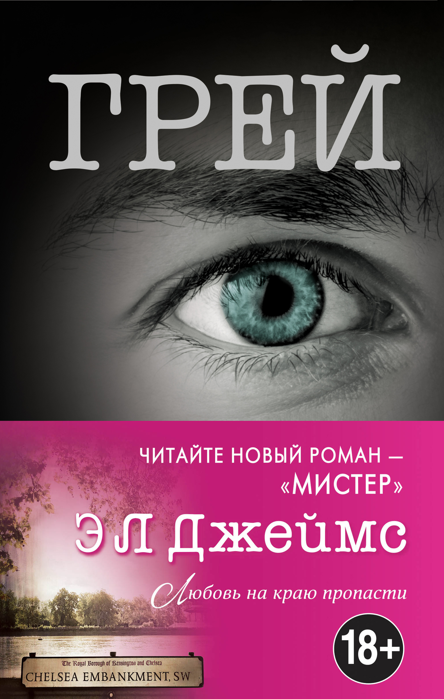 Обложка книги «Грей. Кристиан Грей о пятидесяти оттенках»