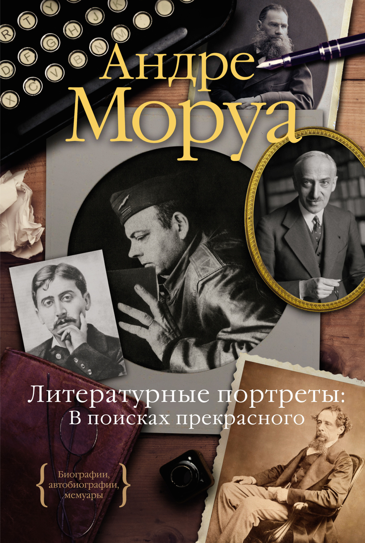 Обложка книги «Литературные портреты: В поисках прекрасного»