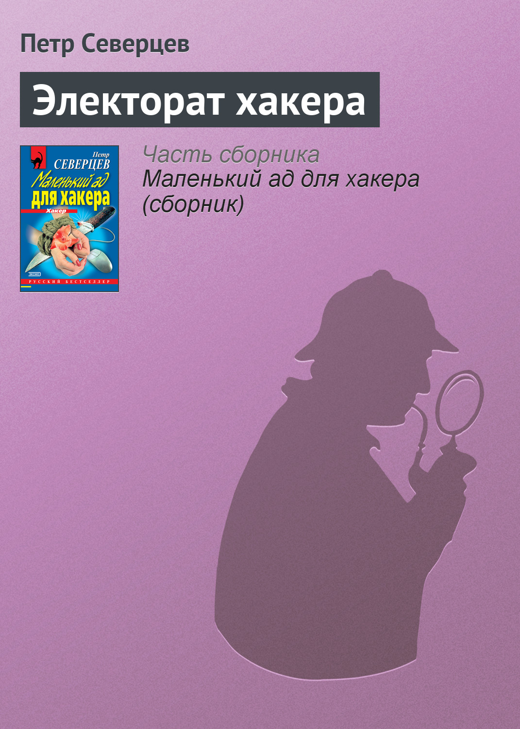 Обложка книги «Электорат хакера»