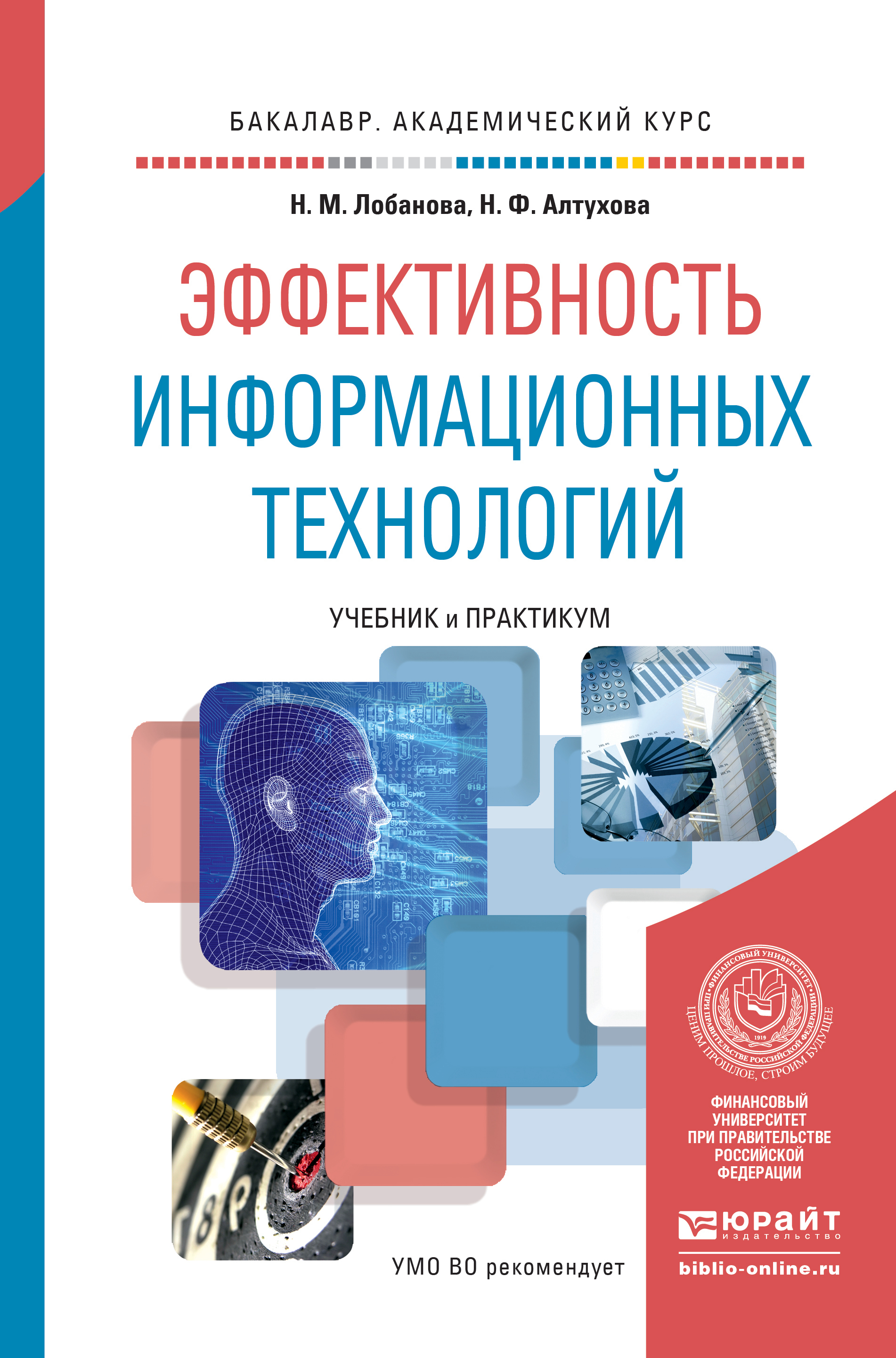 Обложка книги «Эффективность информационных технологий. Учебник и практикум для академического бакалавриата»