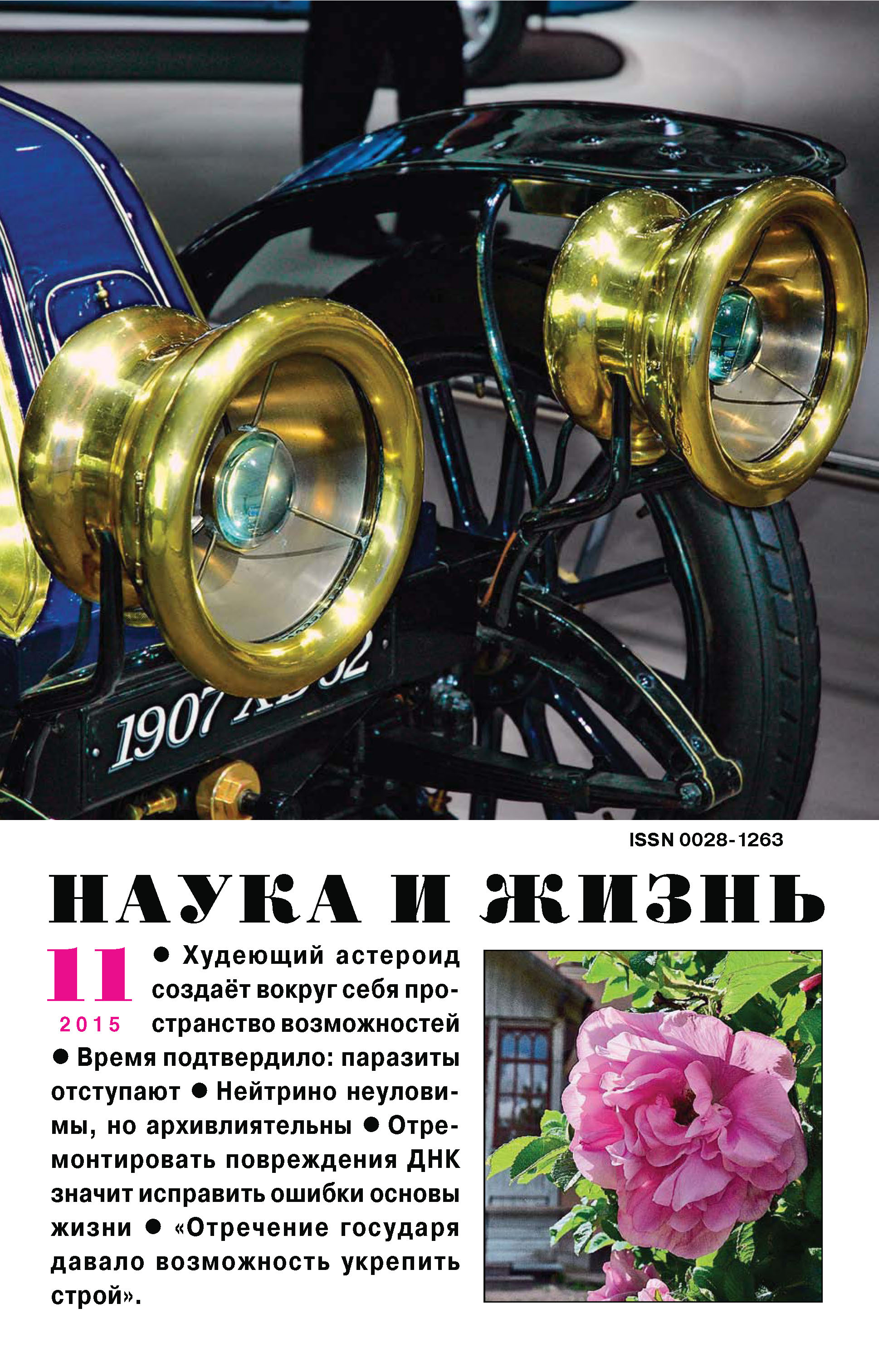 Обложка книги «Наука и жизнь №11/2015»