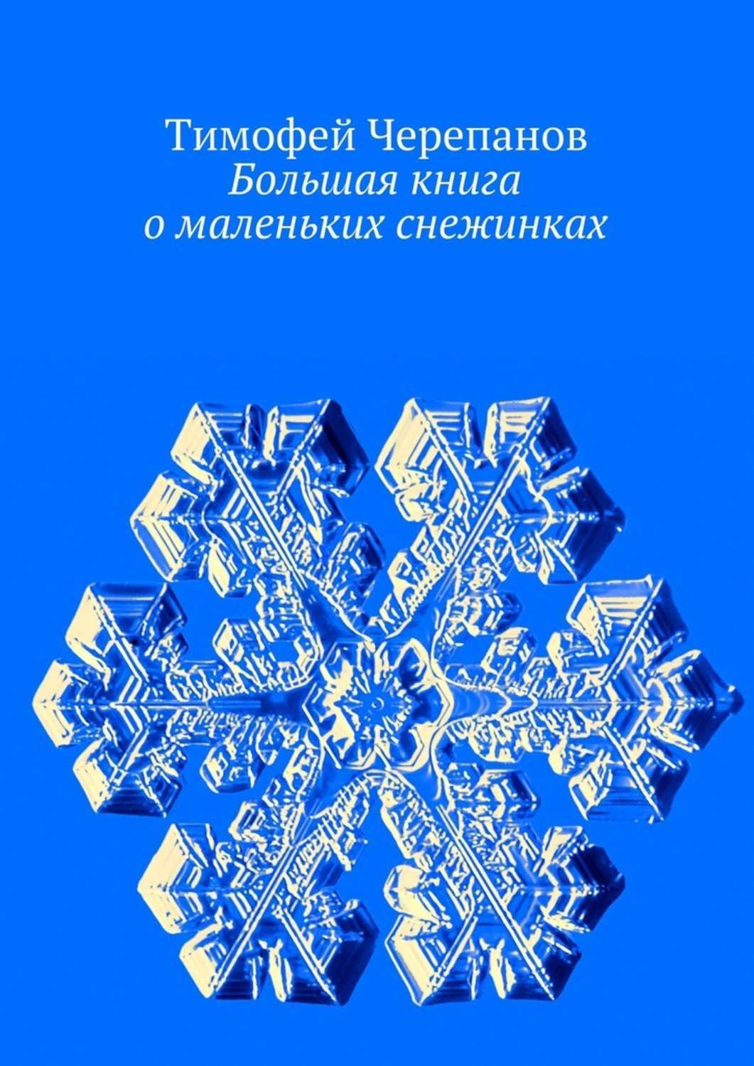 Обложка книги «Большая книга о маленьких снежинках»