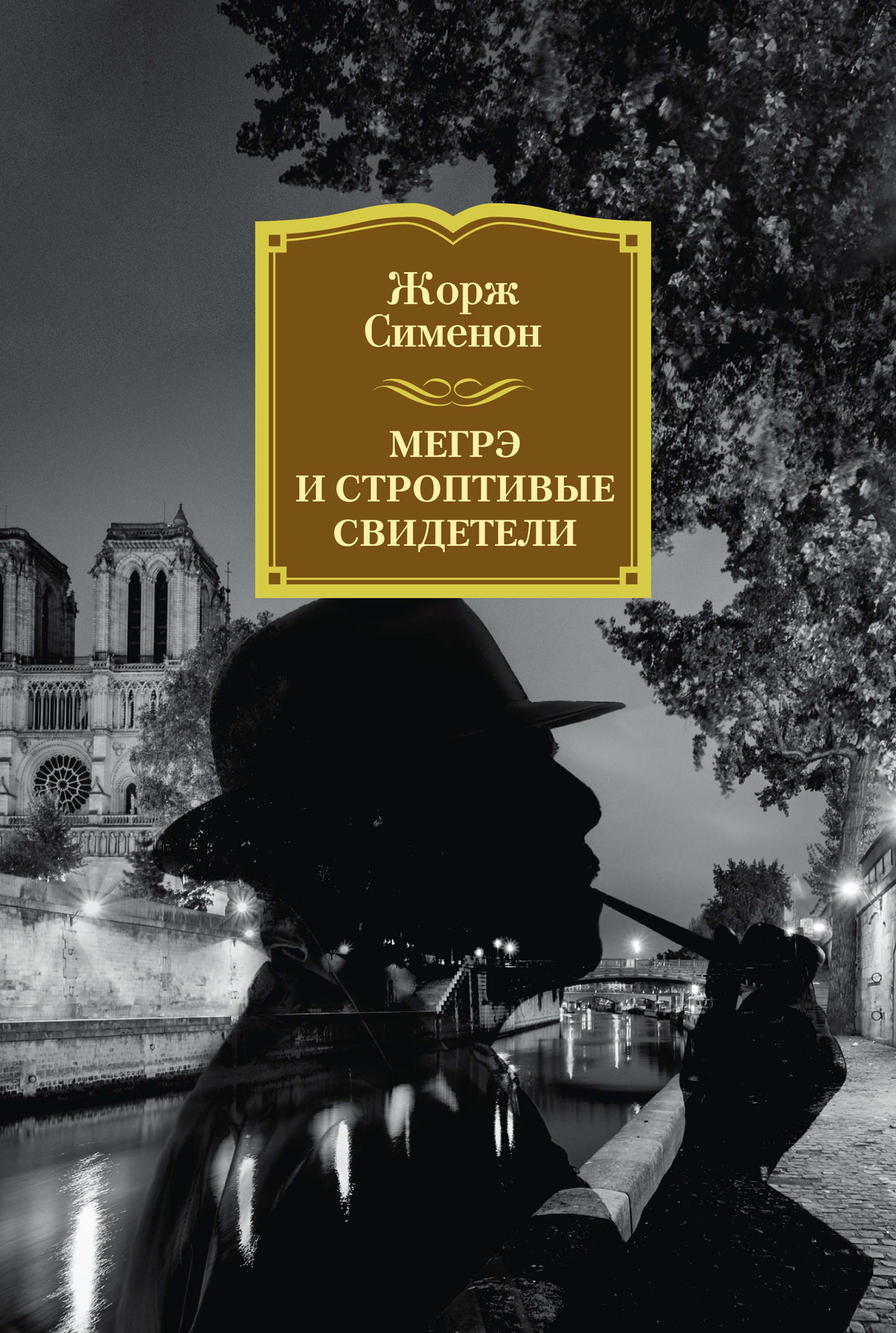 Обложка книги «Мегрэ и строптивые свидетели»