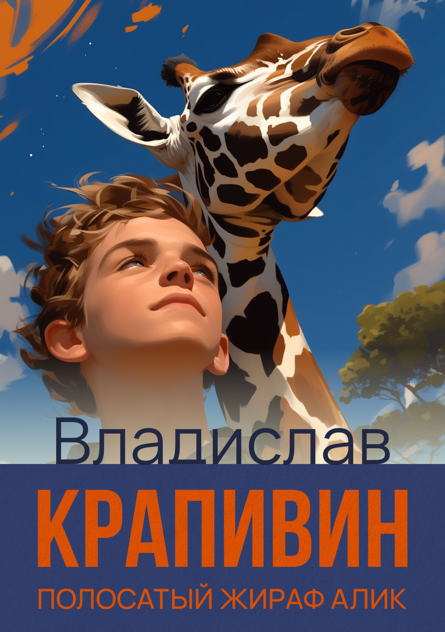 Обложка книги «Полосатый жираф Алик»