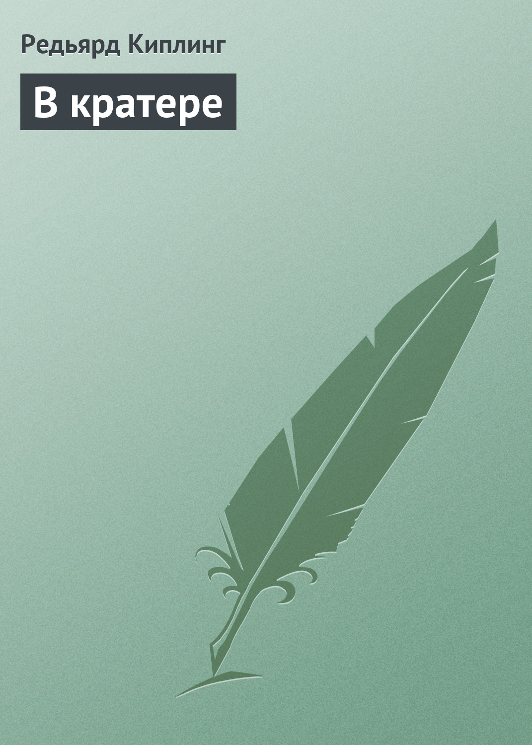 Обложка книги «В кратере»