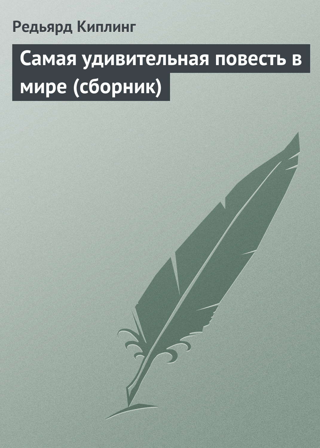 Обложка книги «Самая удивительная повесть в мире (сборник)»