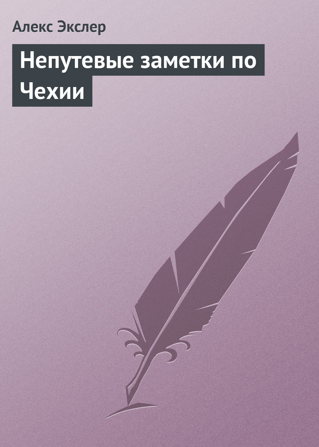 Обложка книги «Непутевые заметки по Чехии»