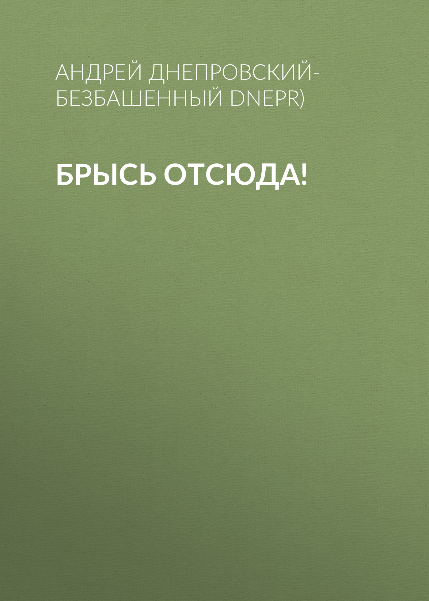 Обложка книги «Брысь отсюда!»