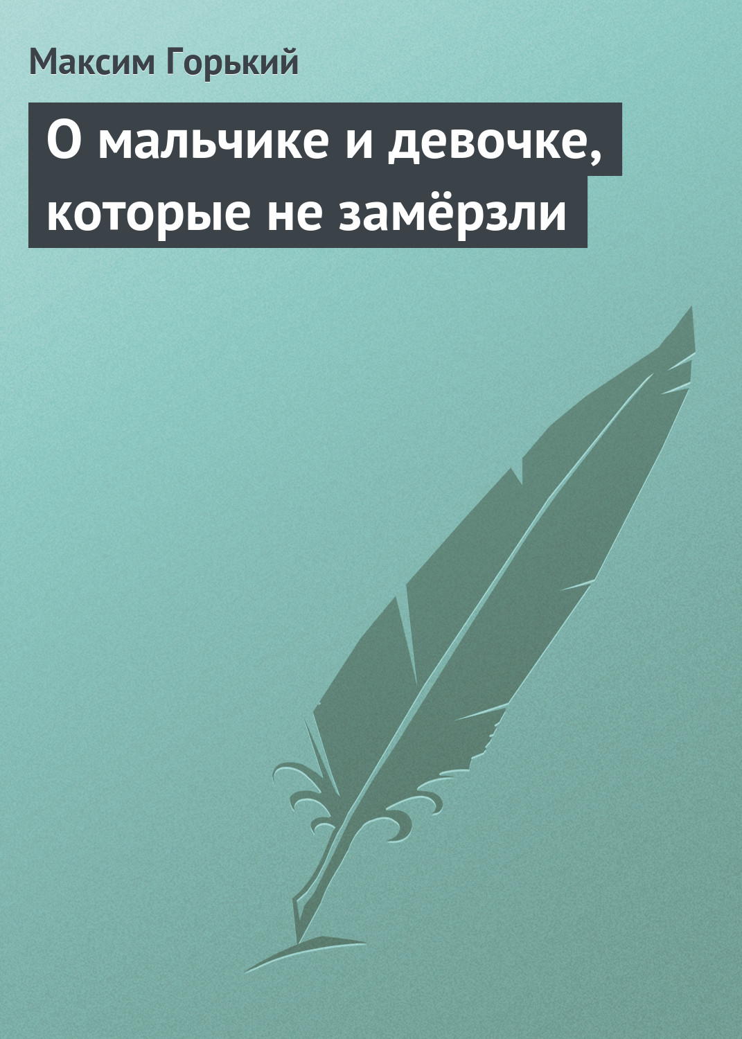 Обложка книги «О мальчике и девочке, которые не замёрзли»