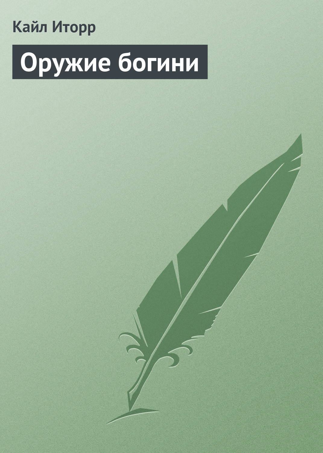 Обложка книги «Оружие богини»