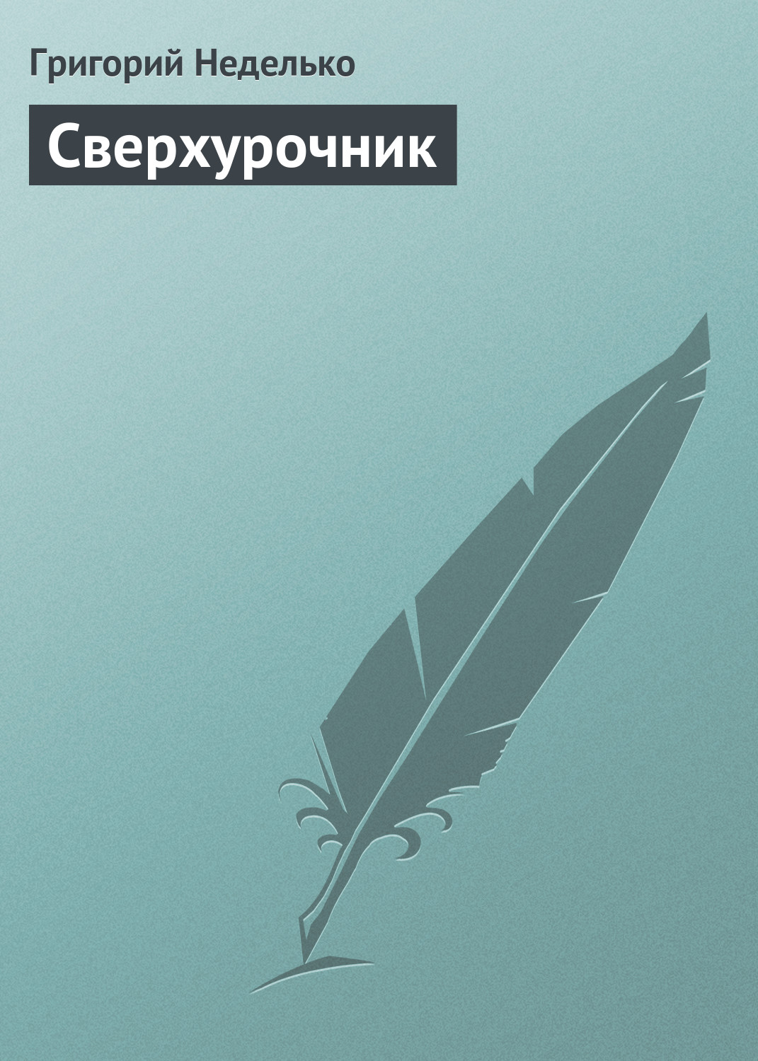 Обложка книги «Сверхурочник»