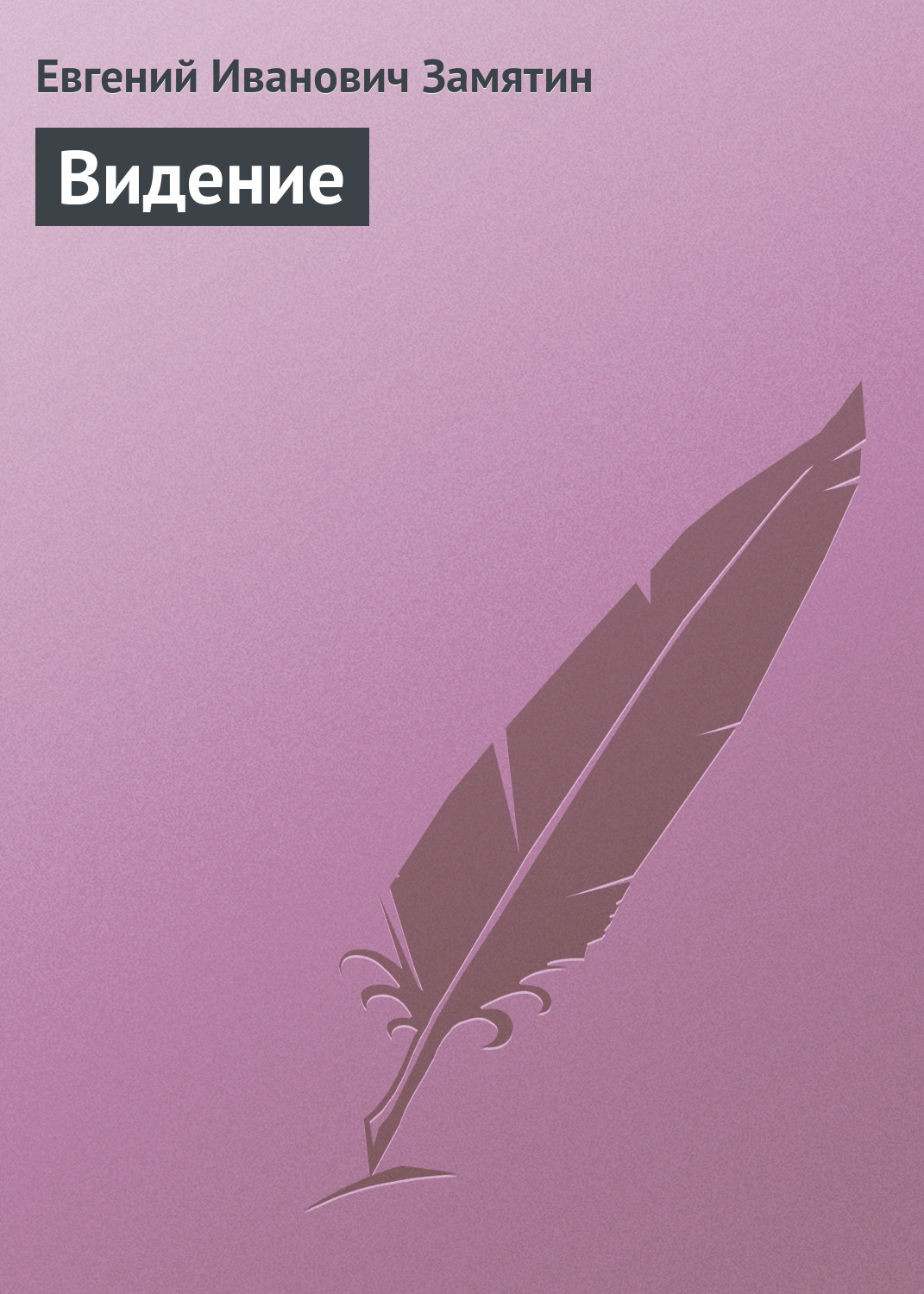 Обложка книги «Видение»
