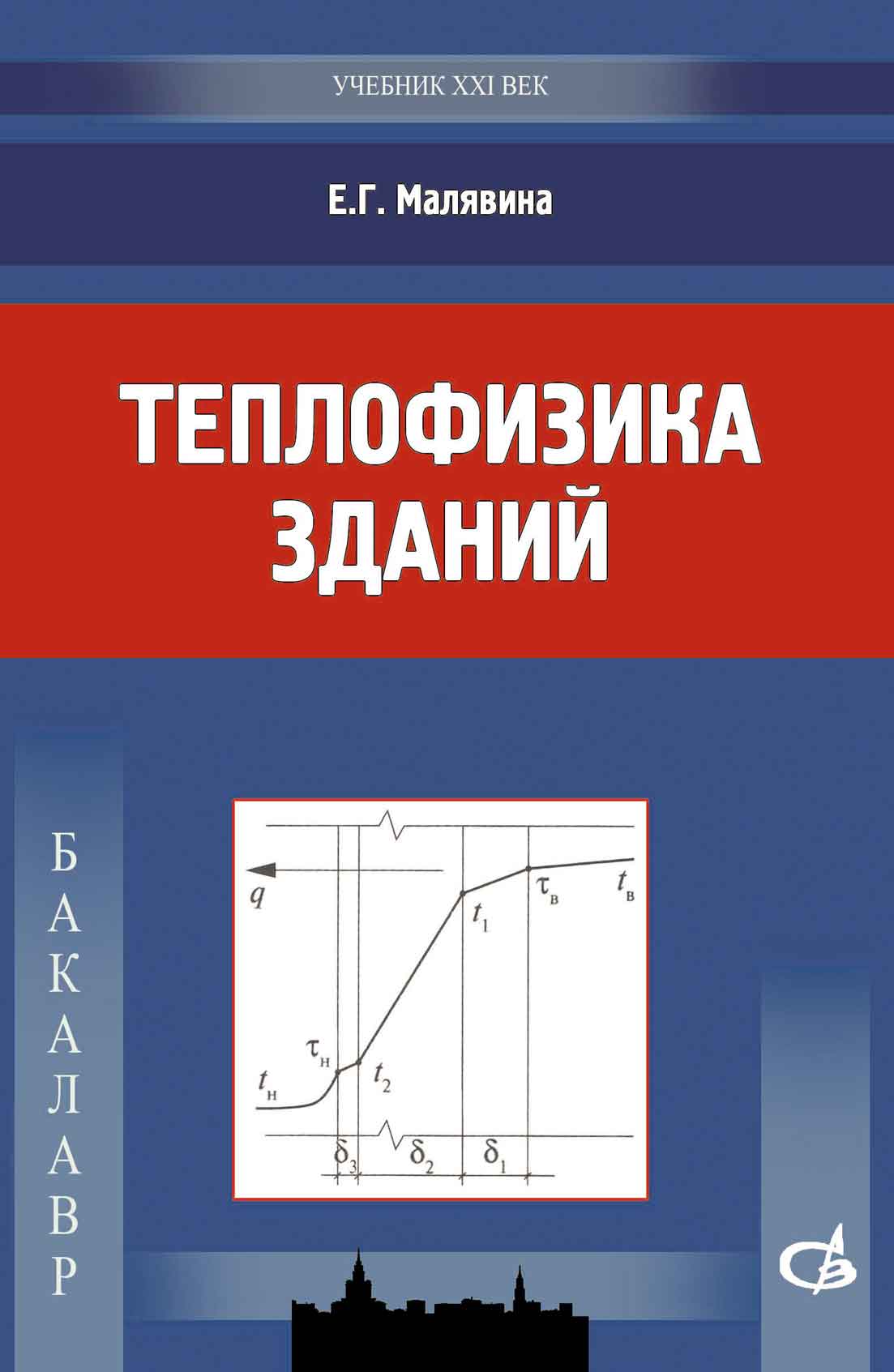 Обложка книги «Теплофизика зданий»
