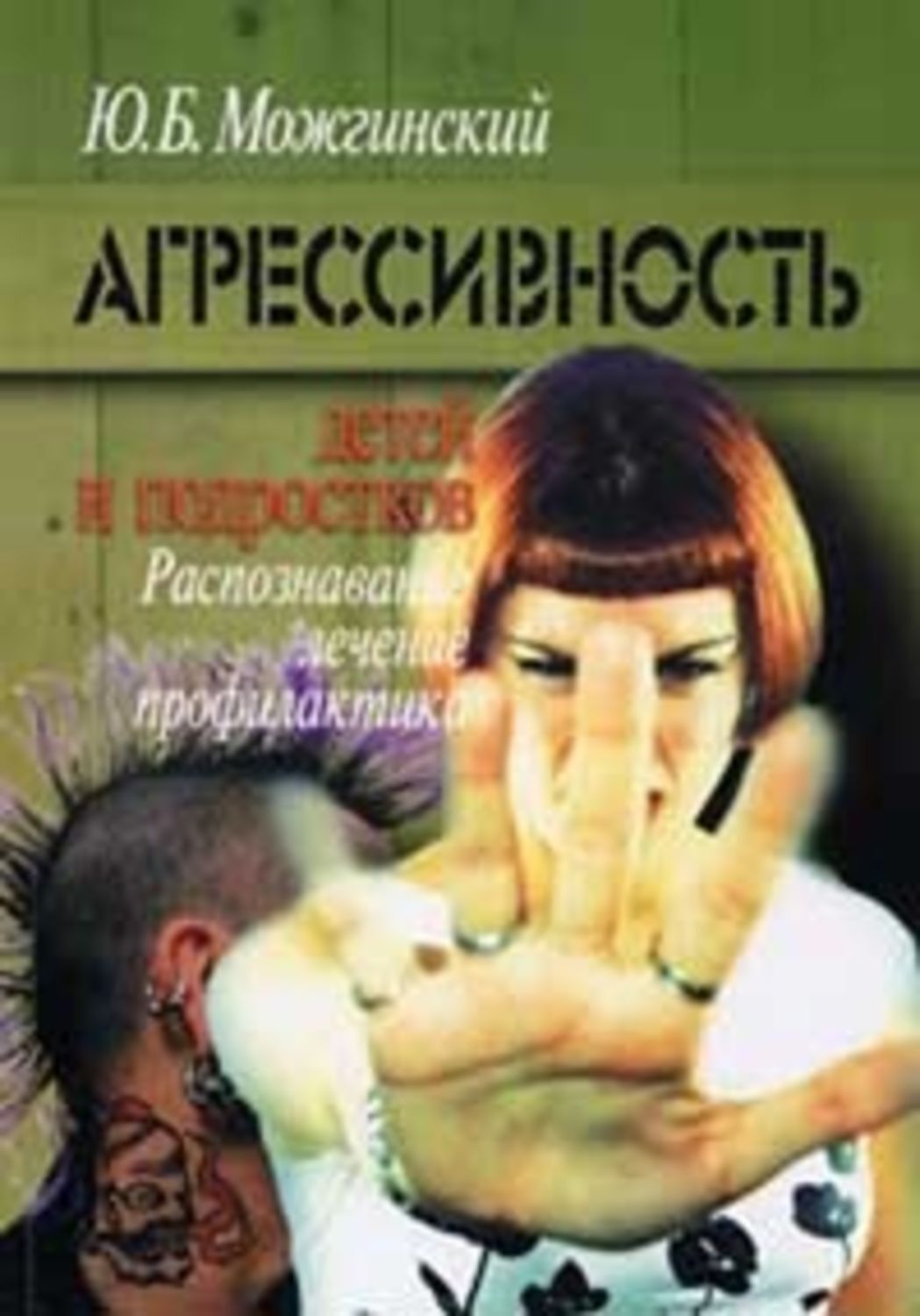 Обложка книги «Агрессивность детей и подростков»