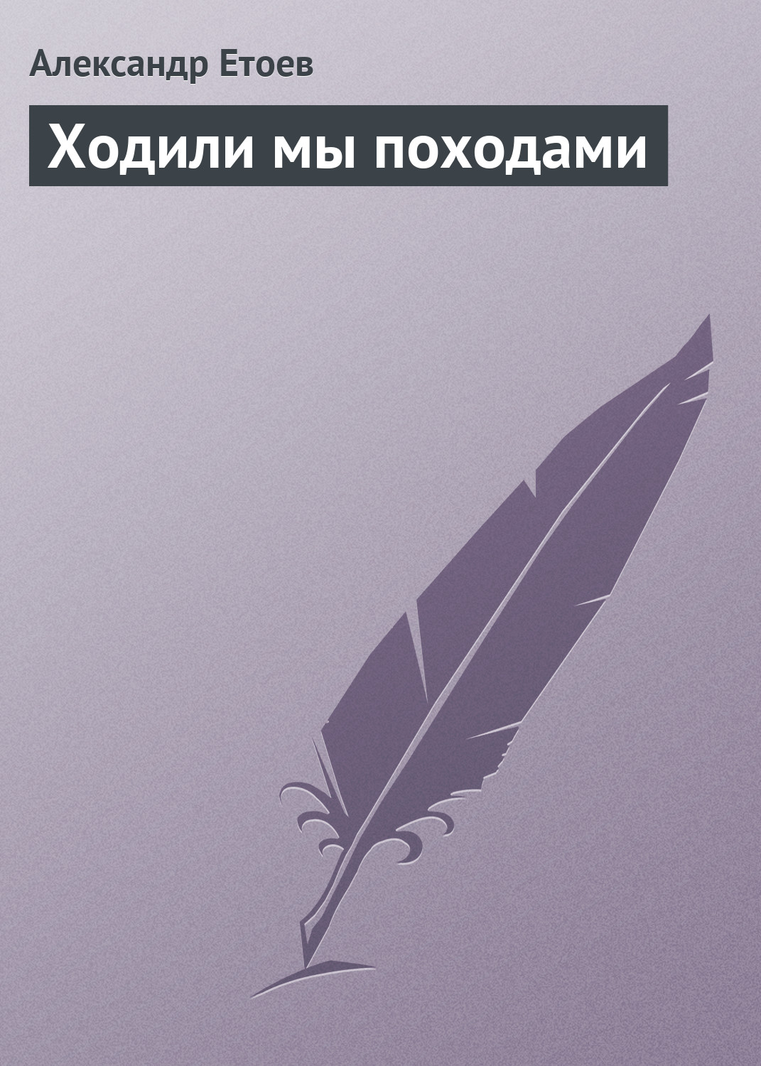 Обложка книги «Ходили мы походами»
