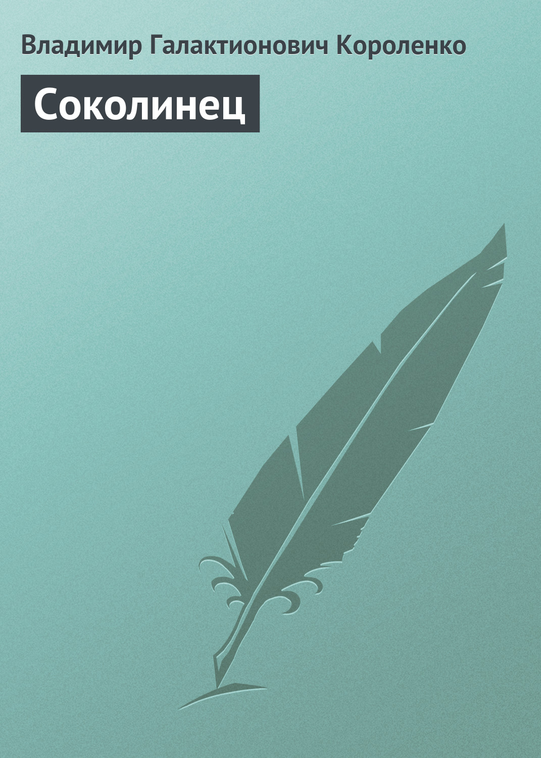 Обложка книги «Соколинец»