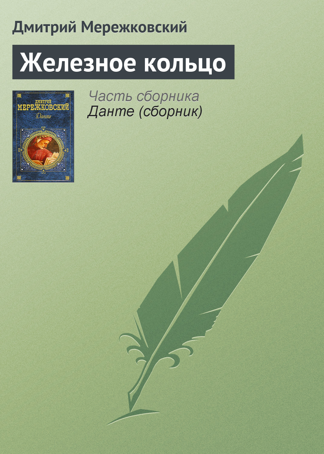 Обложка книги «Железное кольцо»