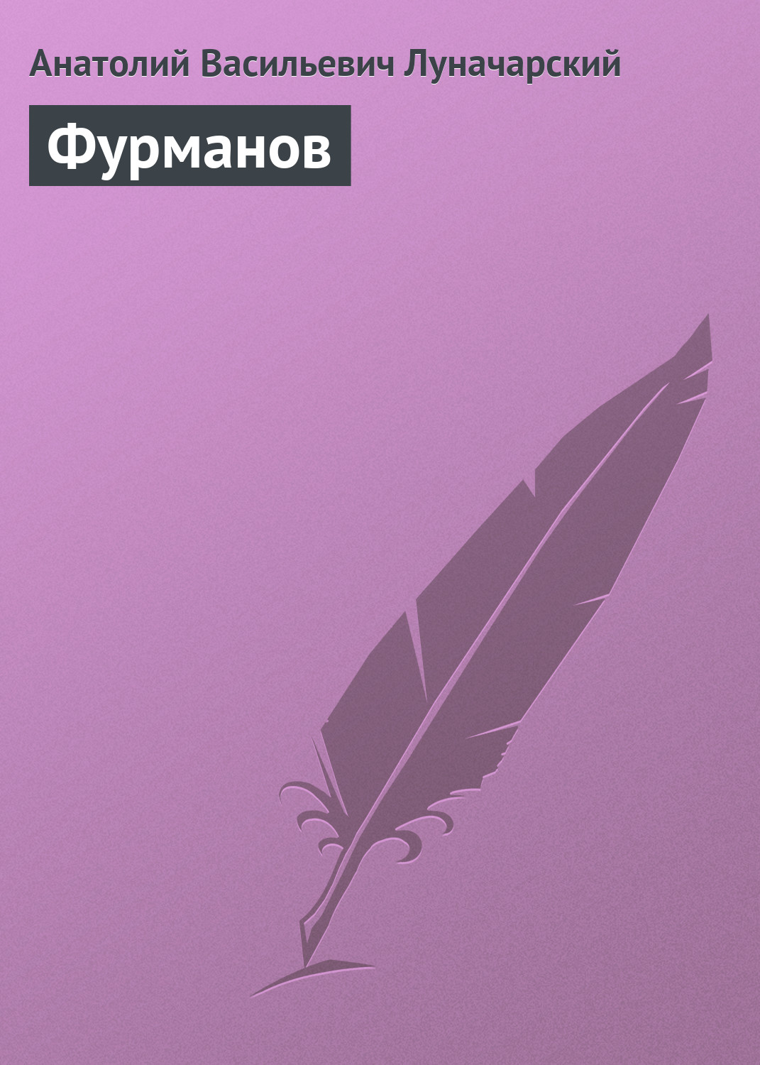 Обложка книги «Фурманов»