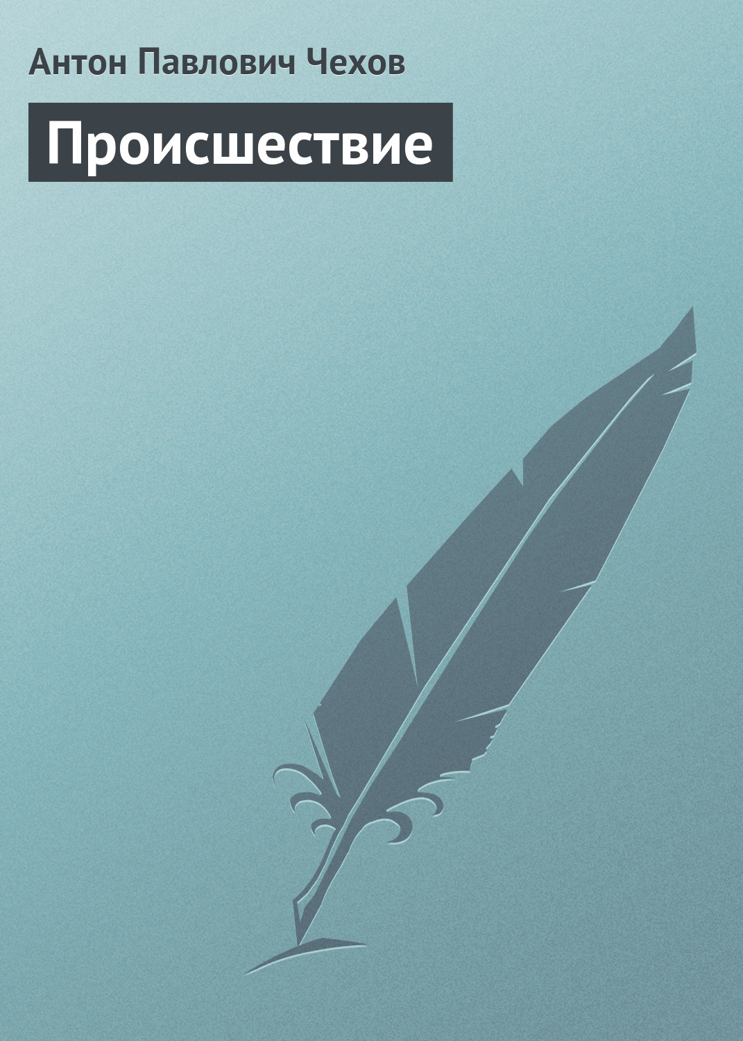 Обложка книги «Происшествие»