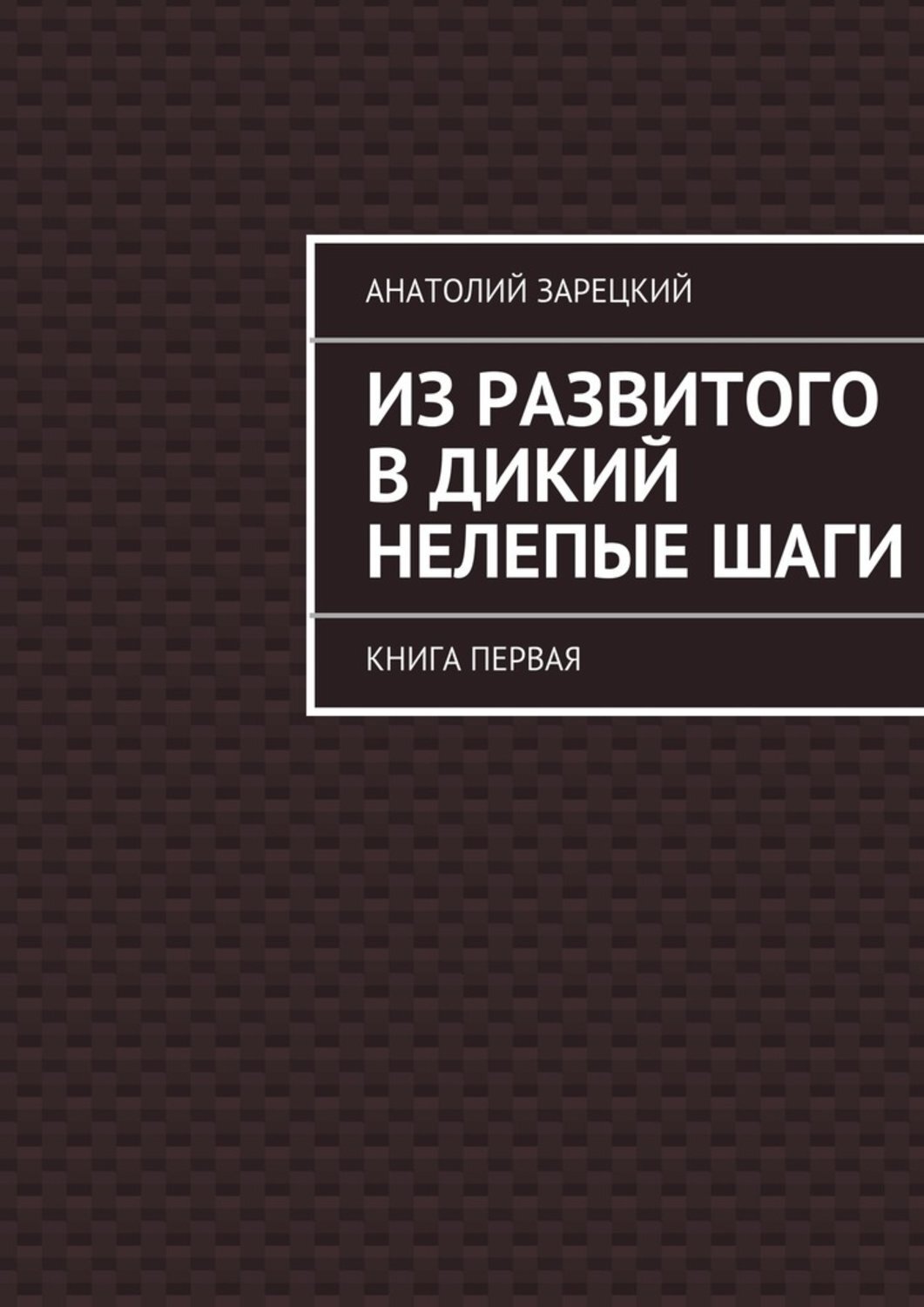 Обложка книги «Из развитого в дикий нелепые ШАГИ»