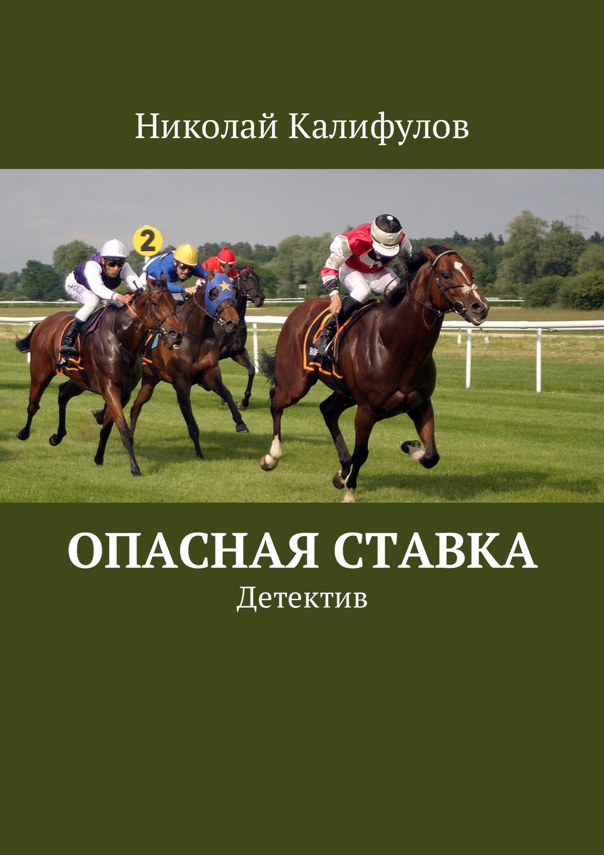 Обложка книги «Опасная ставка. Детектив»