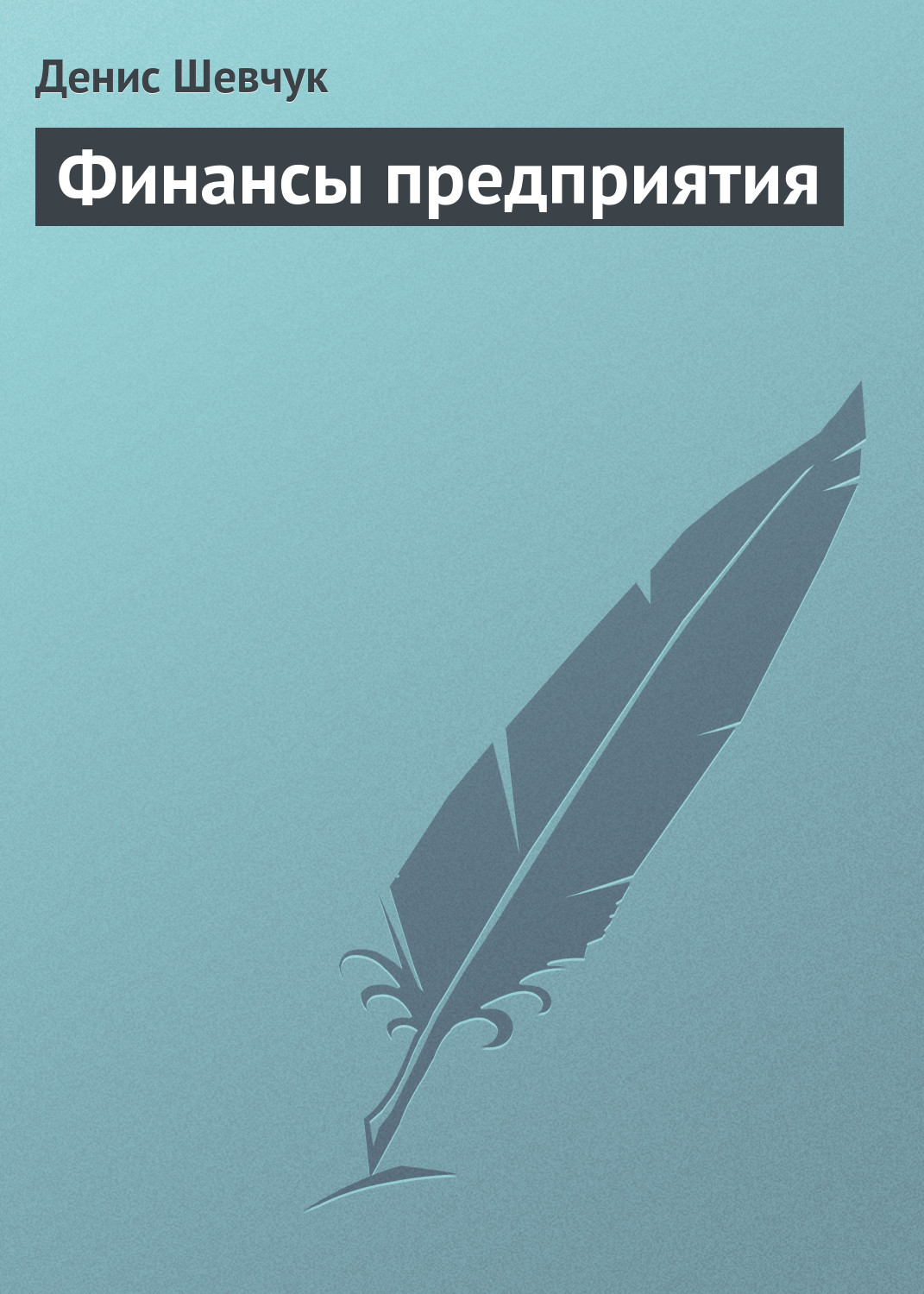 Обложка книги «Финансы предприятия»