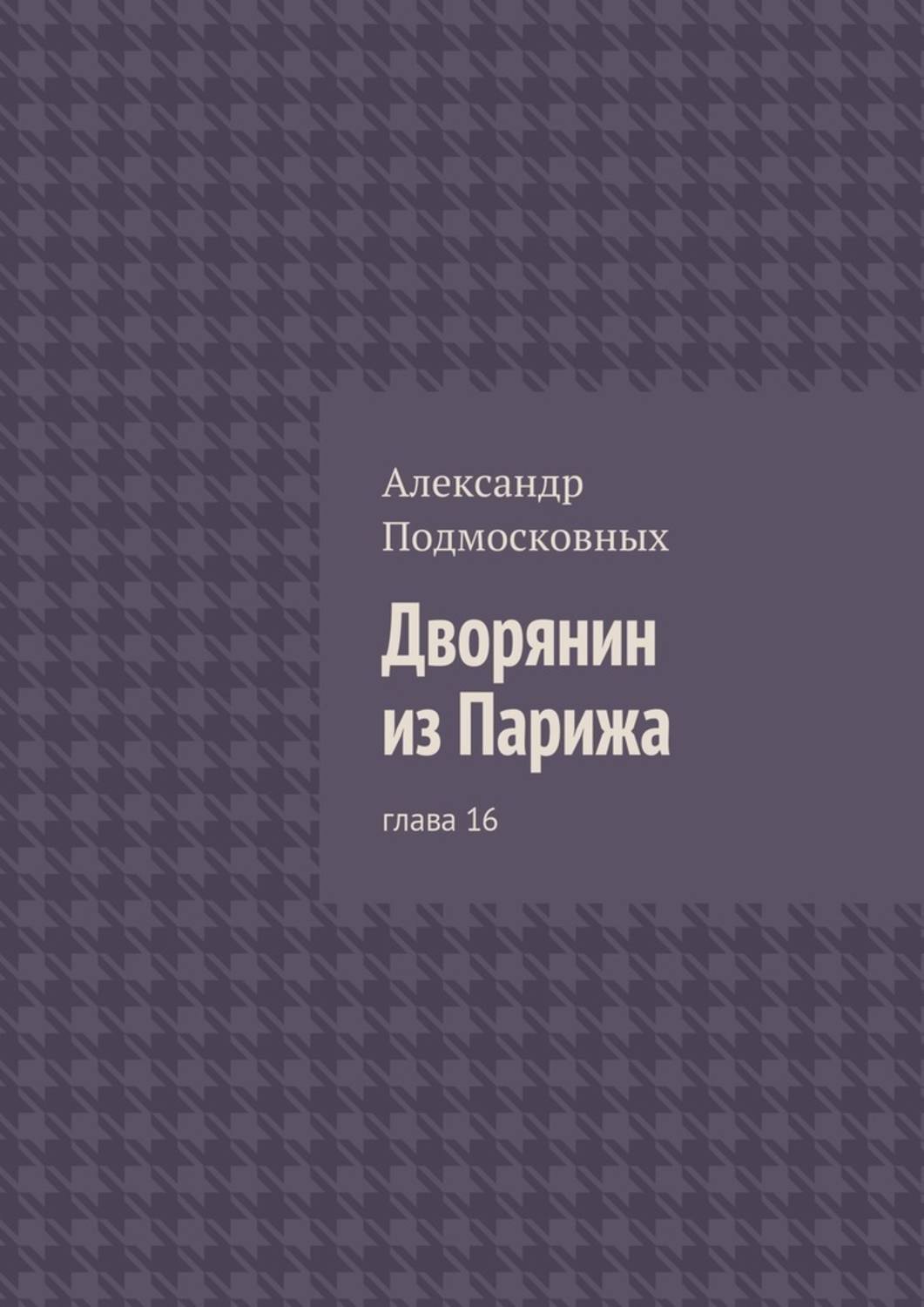 Обложка книги «Дворянин из Парижа. глава 16»