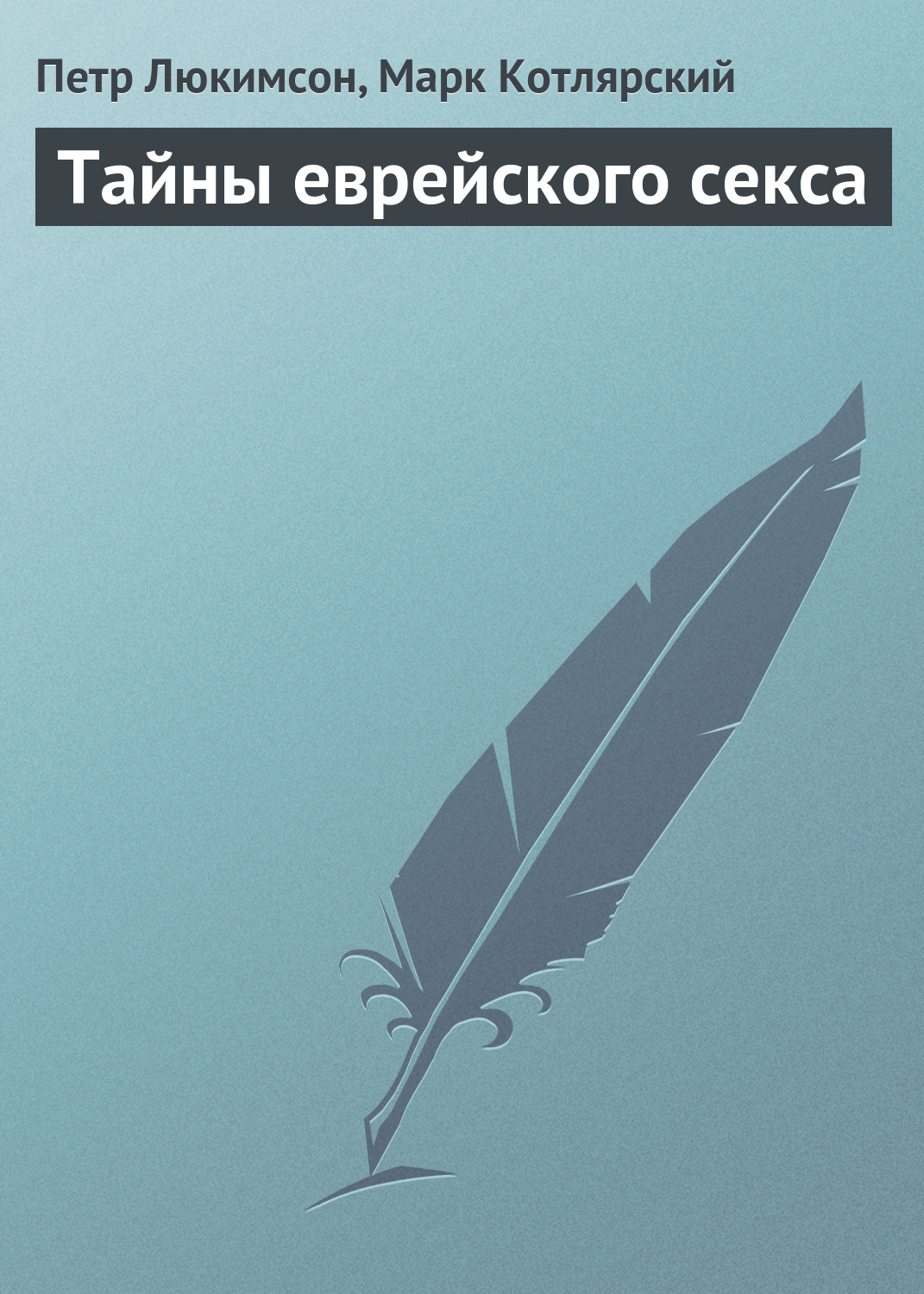 Обложка книги «Тайны еврейского секса»