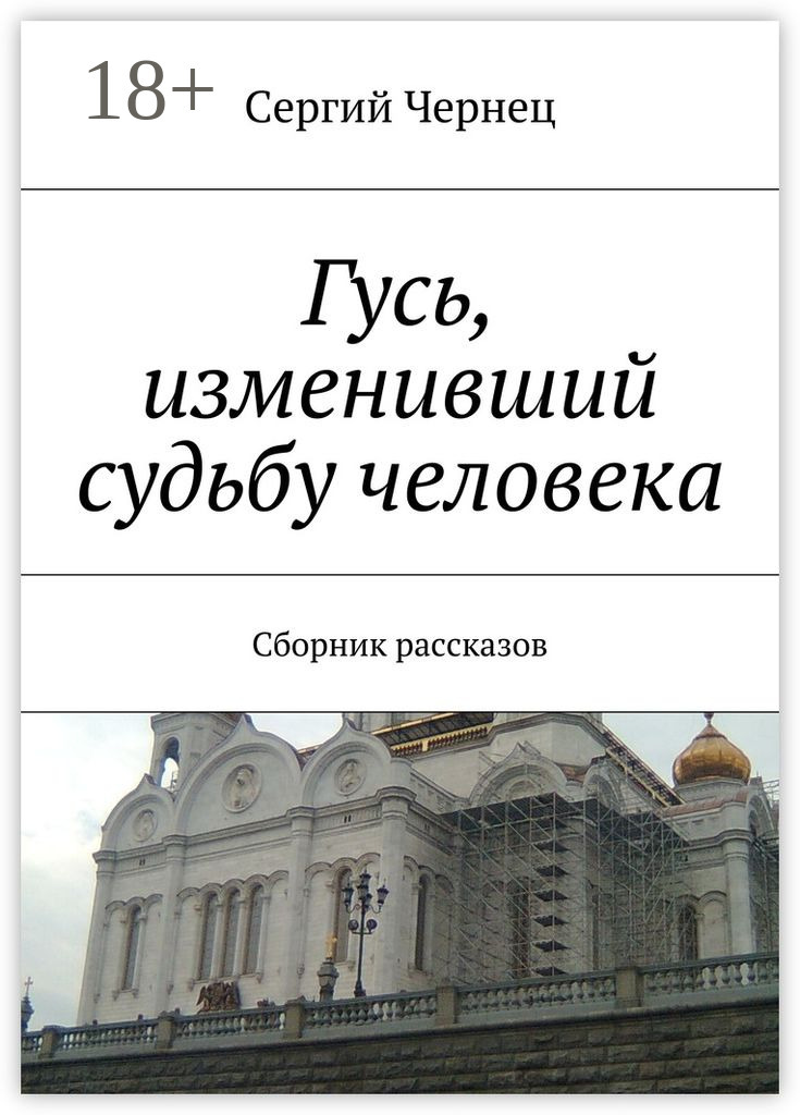Обложка книги «Гусь, изменивший судьбу человека. Сборник рассказов»