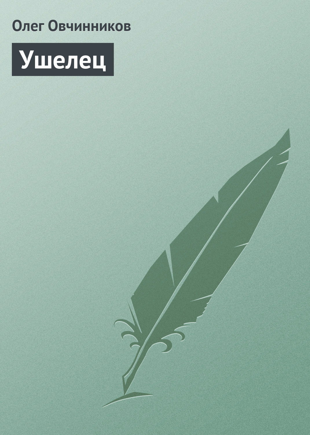 Обложка книги «Ушелец»