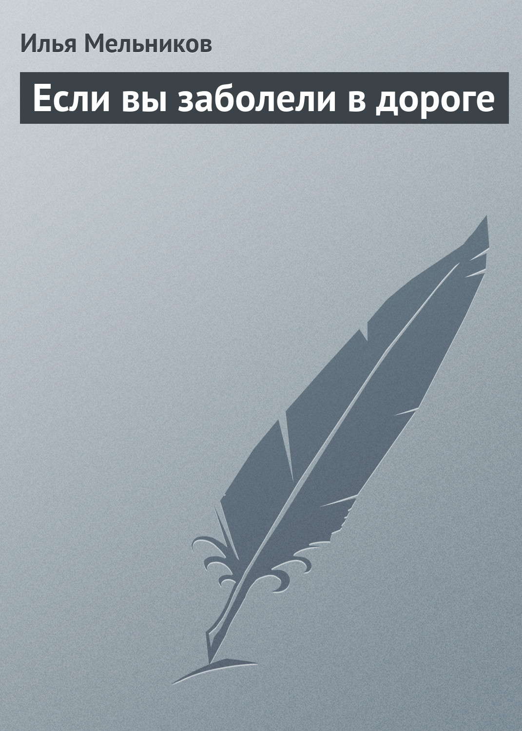 Обложка книги «Если вы заболели в дороге»