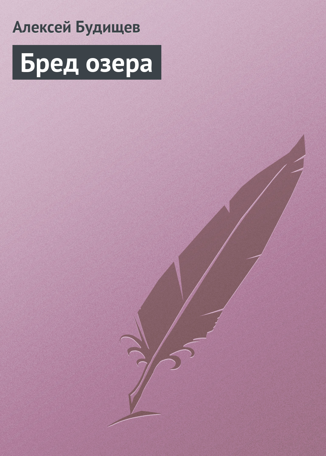 Обложка книги «Бред озера»