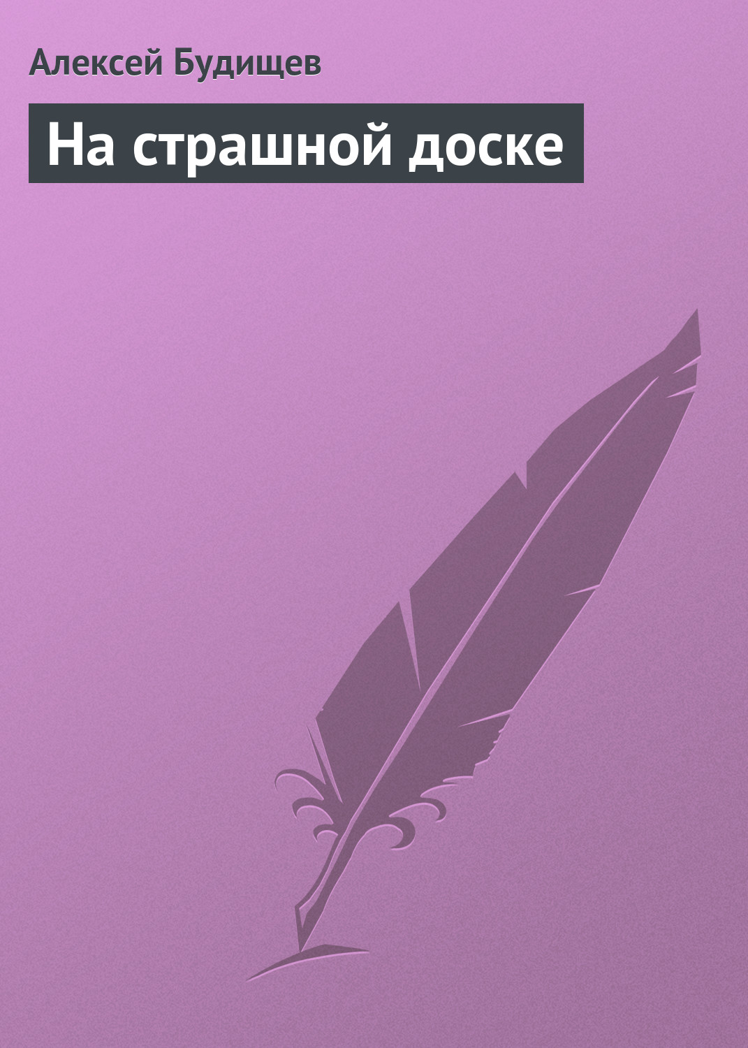 Обложка книги «На страшной доске»