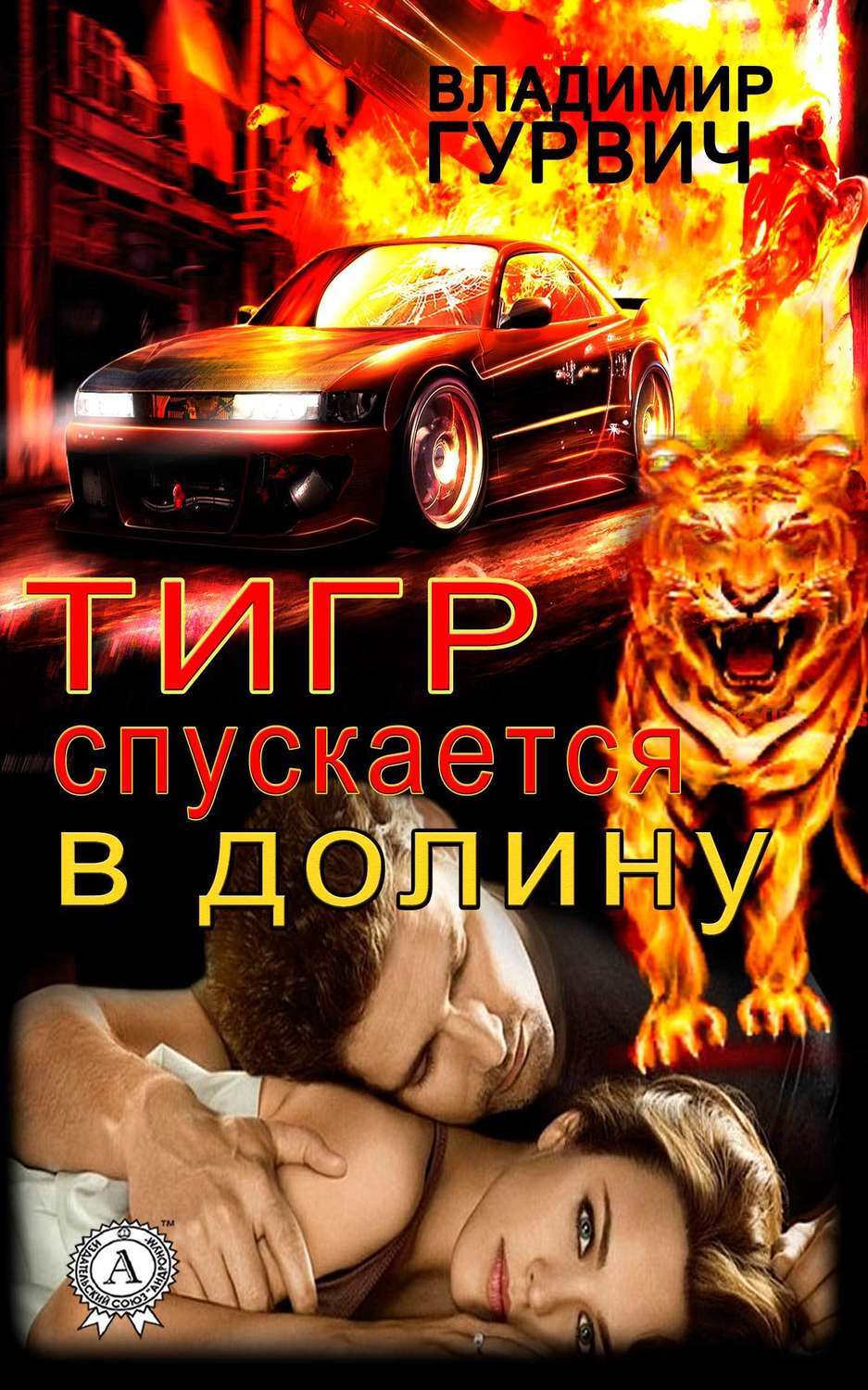 Обложка книги «Тигр спускается в долину»