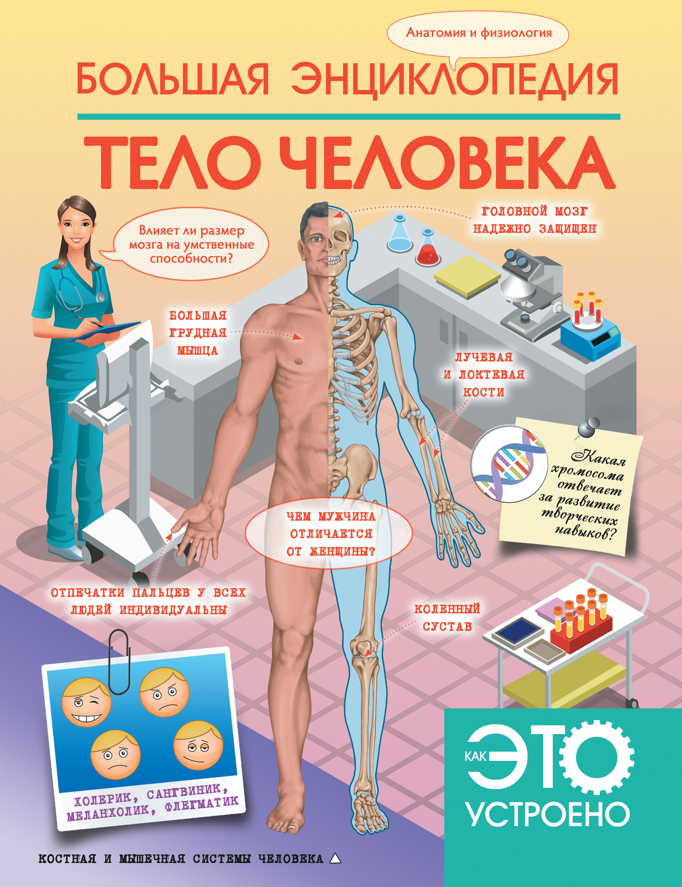 Обложка книги «Большая энциклопедия. Тело человека»