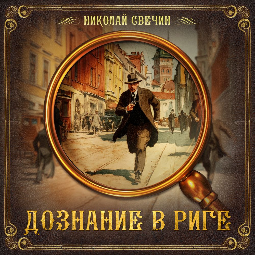 Обложка книги «Дознание в Риге»