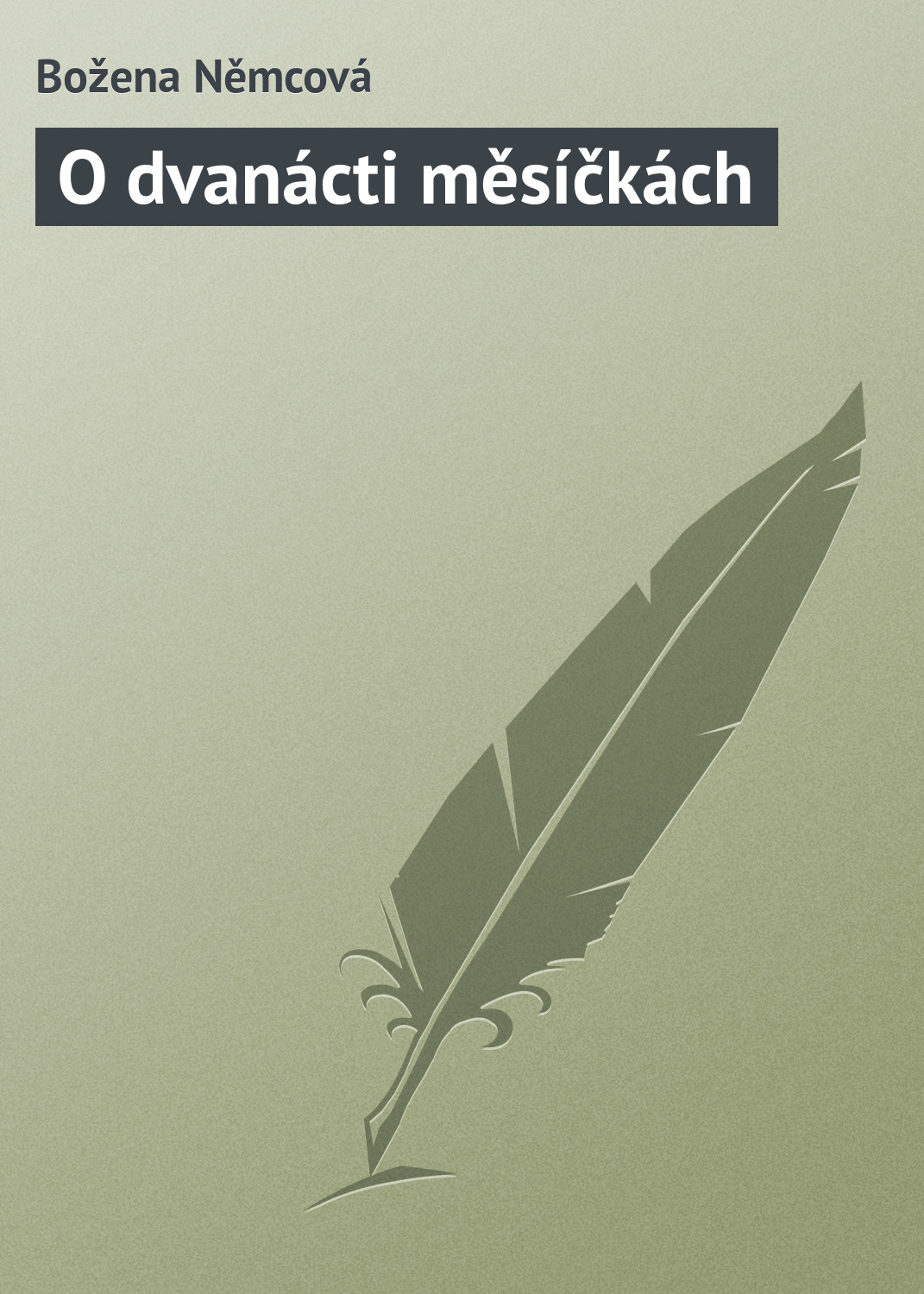 Обложка книги «O dvanácti měsíčkách»