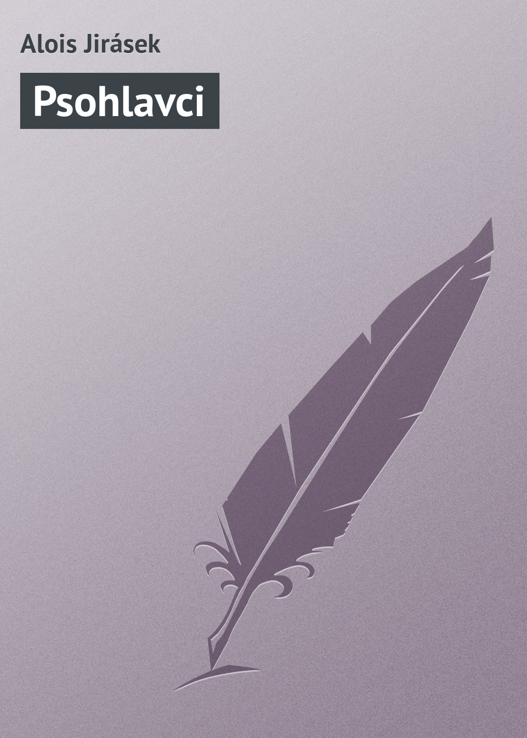 Обложка книги «Psohlavci»