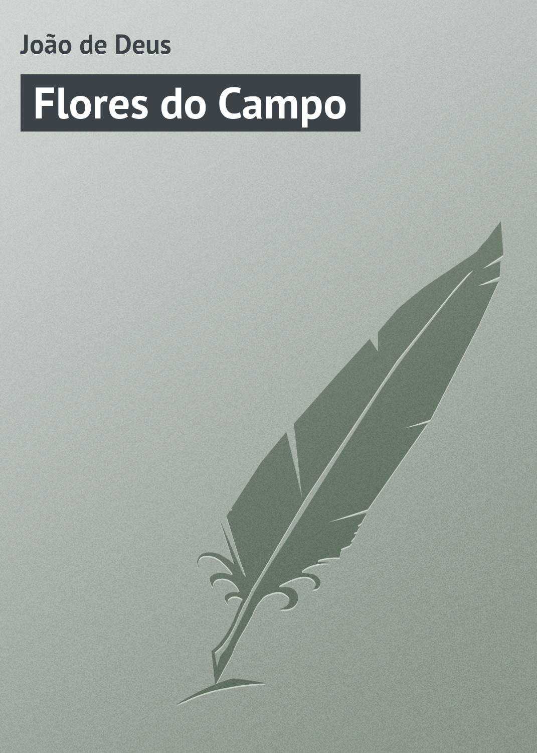 Обложка книги «Flores do Campo»