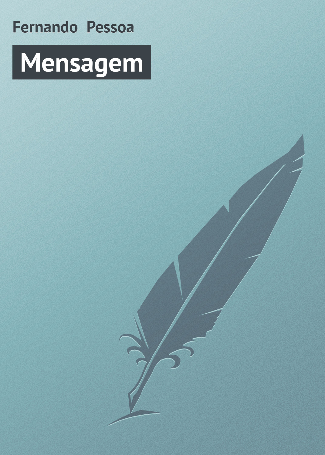 Обложка книги «Mensagem»