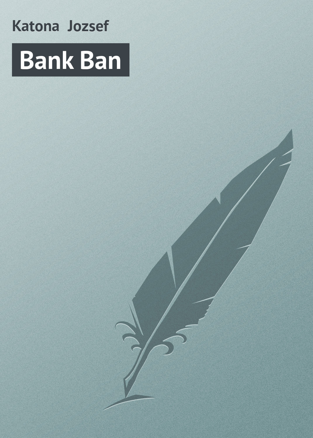 Обложка книги «Bank Ban»