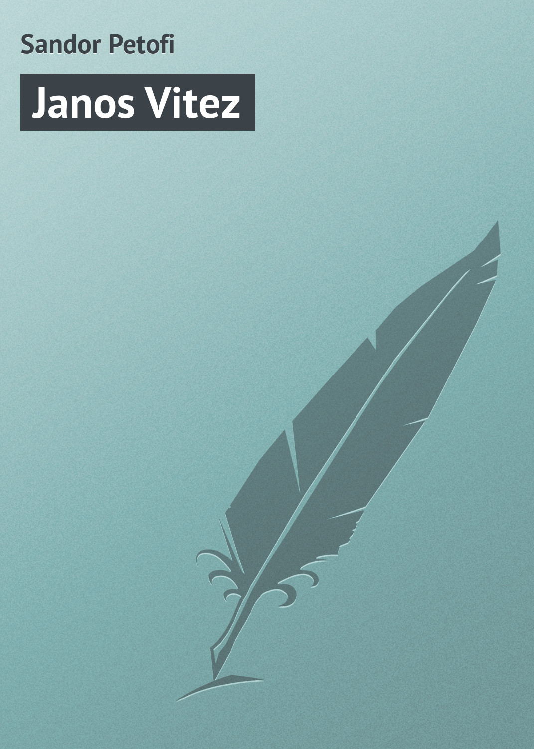 Обложка книги «Janos Vitez»