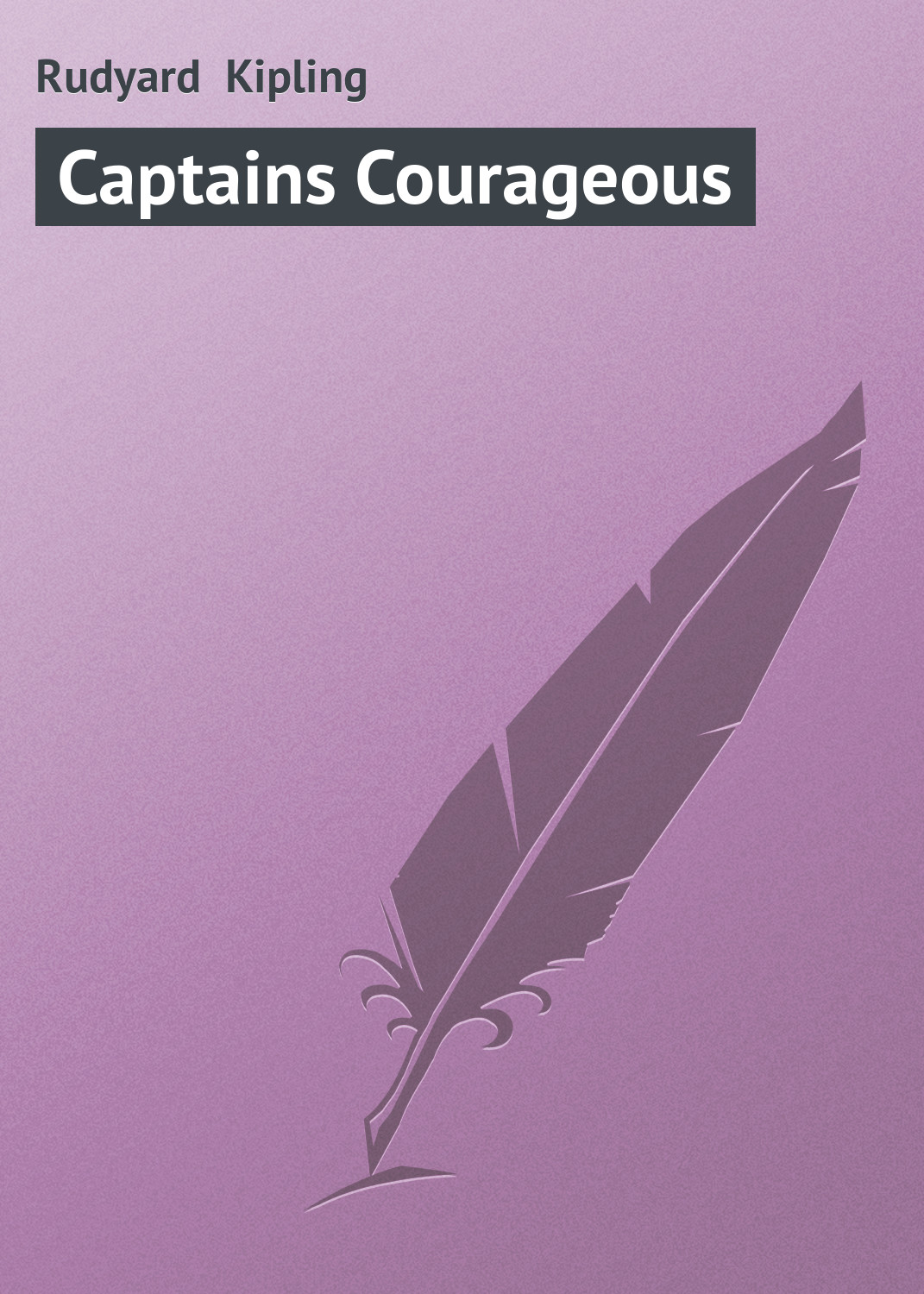 Обложка книги «Captains Courageous»