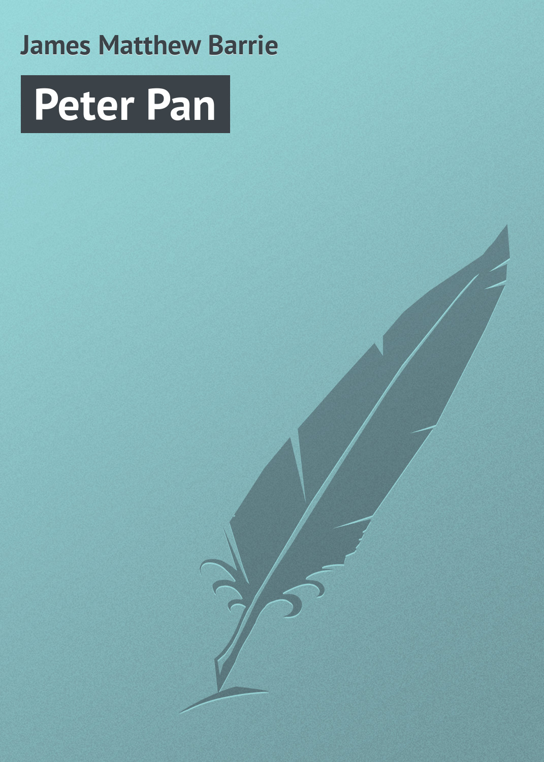 Обложка книги «Peter Pan»