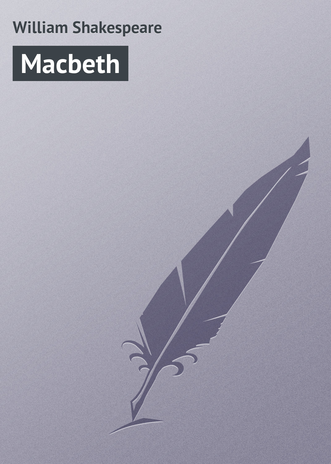 Обложка книги «Macbeth»