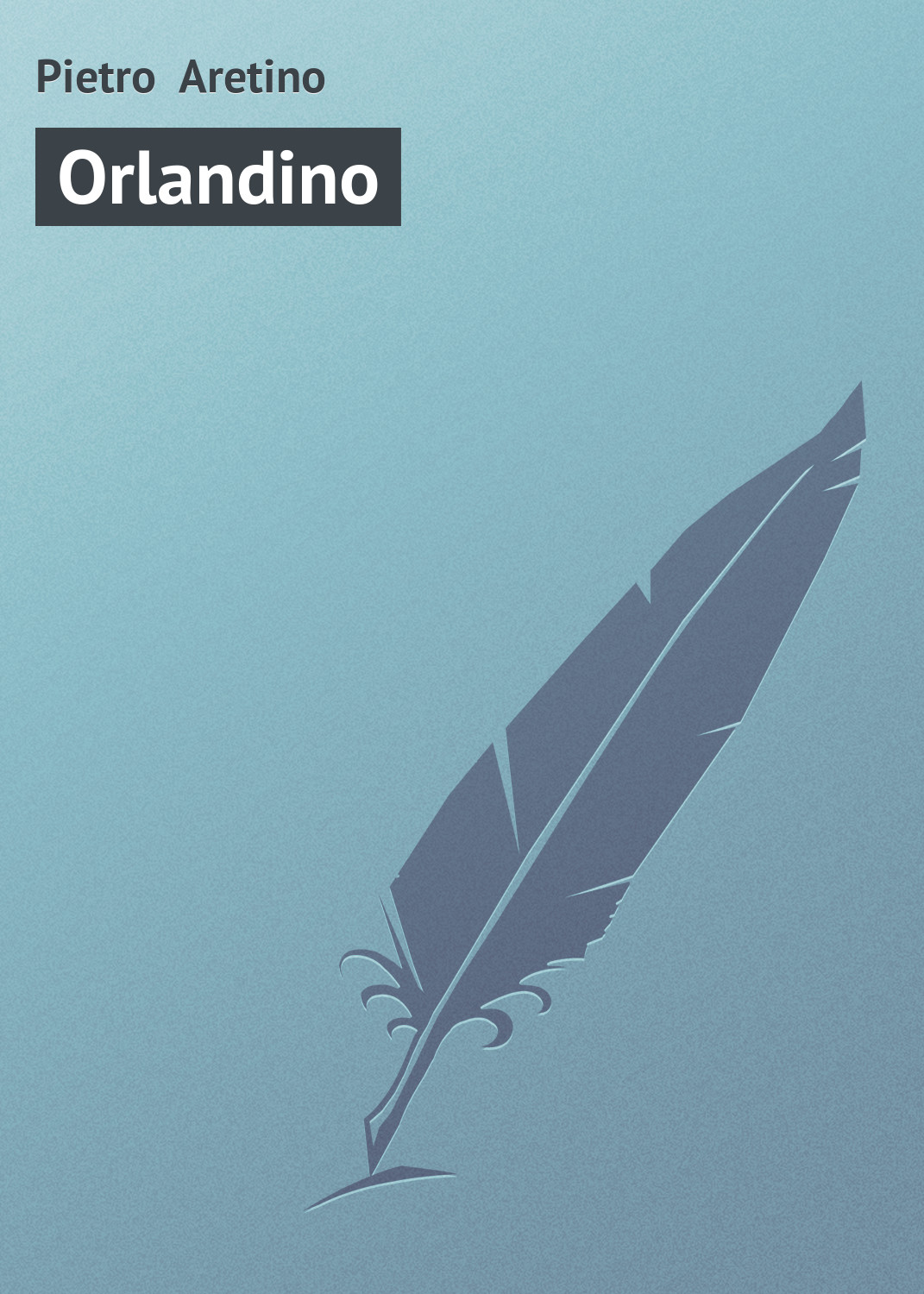Обложка книги «Orlandino»